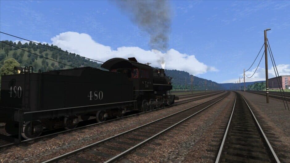 Скриншот 5 из Train Simulator: AT&N Consolidation Class 280-157 Loco Add-On