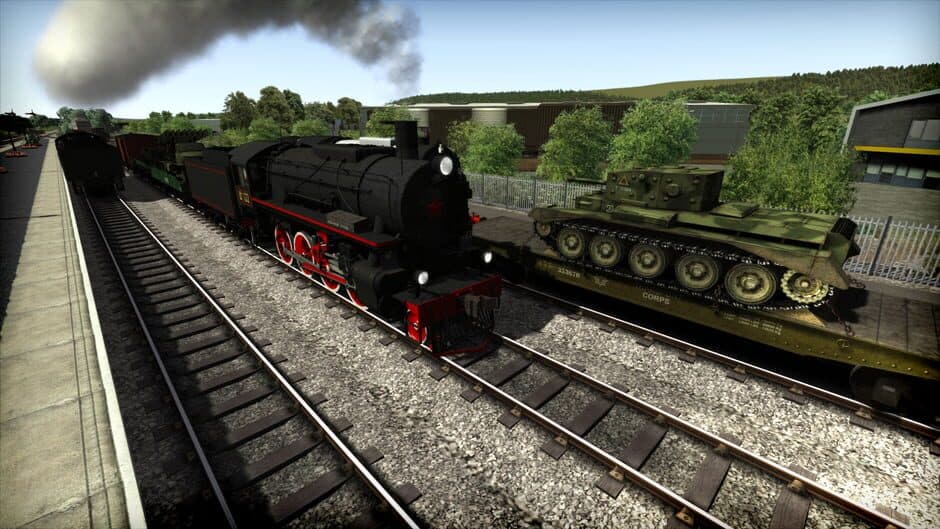 Скриншот 9 из Train Simulator: USATC S160 Loco Add-On