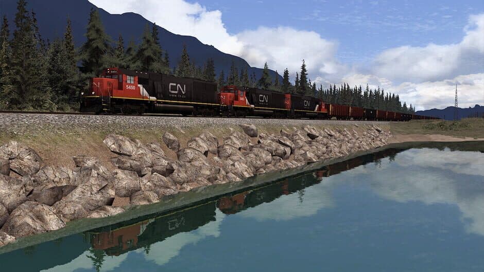 Скриншот 1 из Train Simulator: Canadian National SD60 Loco Add-On