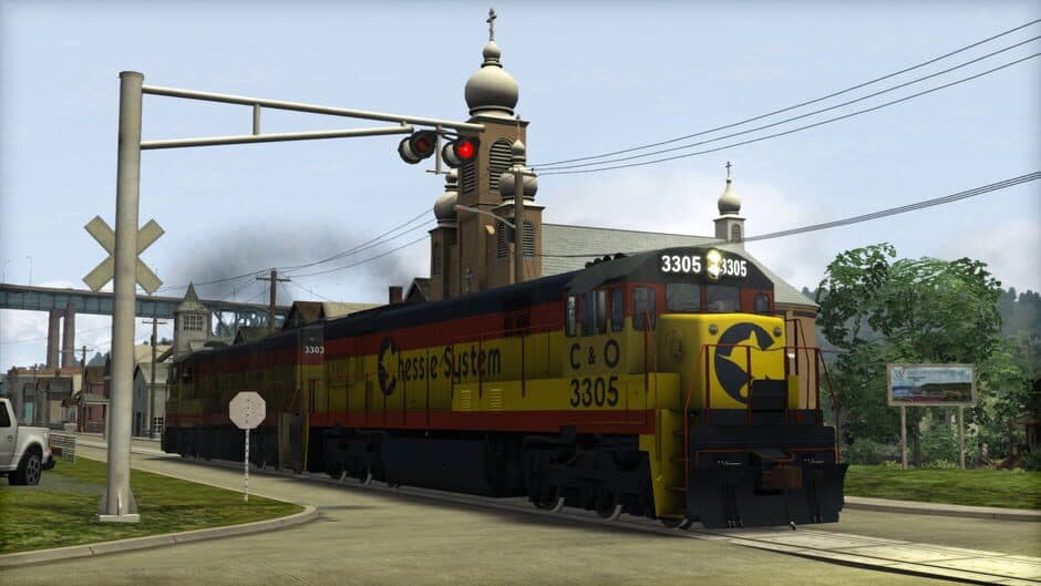 Скриншот 5 из Train Simulator: Chessie System U30C Loco Add-On