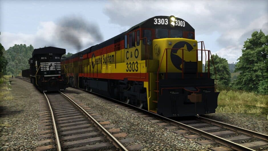 Скриншот 1 из Train Simulator: Chessie System U30C Loco Add-On