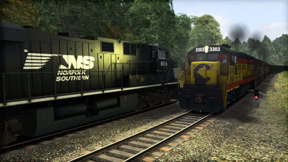 Скриншот 3 из Train Simulator: Chessie System U30C Loco Add-On