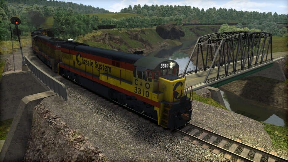 Скриншот 4 из Train Simulator: Chessie System U30C Loco Add-On