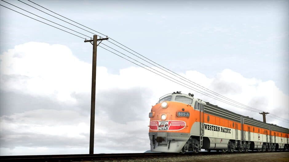 Скриншот 1 из Train Simulator: Western Pacific FP7 ‘California Zephyr’ Loco Add-On