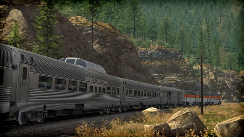 Скриншот 6 из Train Simulator: Western Pacific FP7 ‘California Zephyr’ Loco Add-On