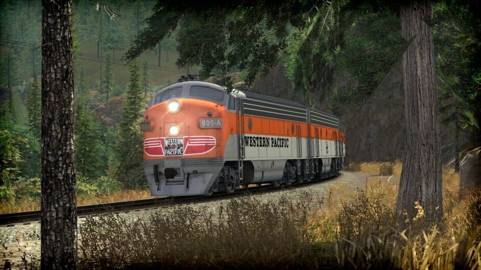 Скриншот 7 из Train Simulator: Western Pacific FP7 ‘California Zephyr’ Loco Add-On