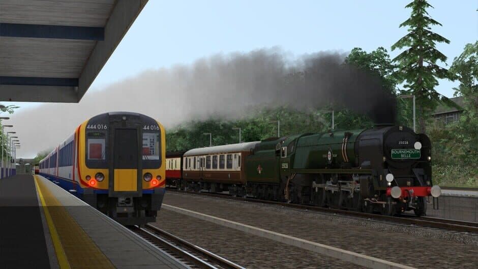 Скриншот 5 из Train Simulator: Merchant Navy Class 35028 'Clan Line' Steam Loco Add-On