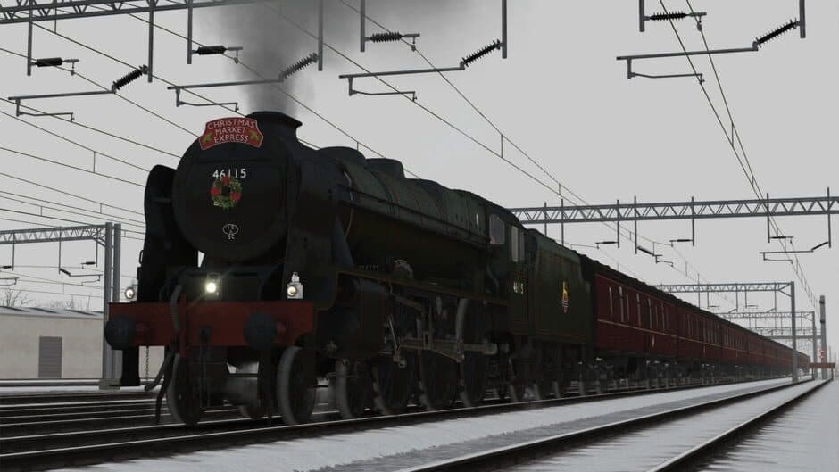 Скриншот 2 из Train Simulator: LMS Rebuilt Royal Scot Steam Loco Add-On