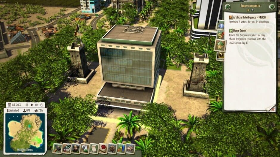 Скриншот 4 из Tropico 5: The Supercomputer