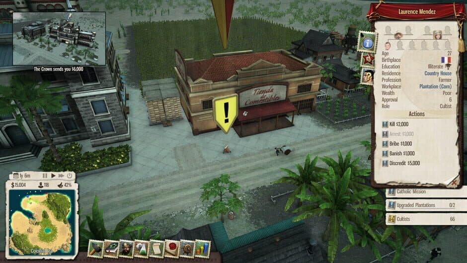 Скриншот 4 из Tropico 5: Inquisition