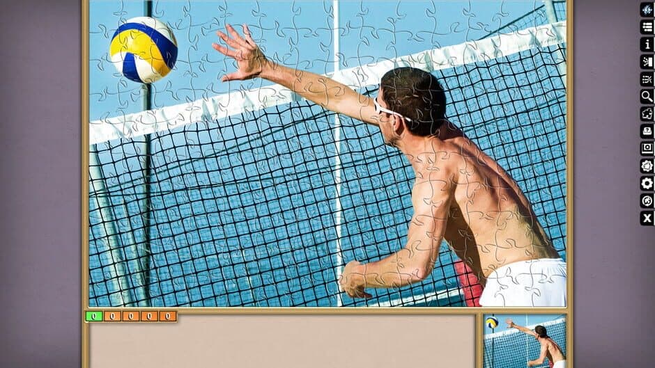 Скриншот 2 из Pixel Puzzles Ultimate: Beach Volleyball