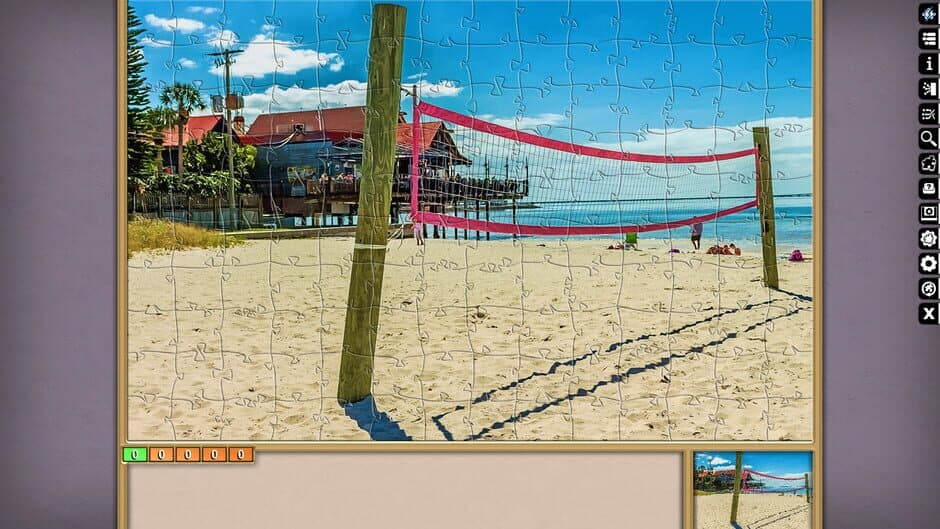 Скриншот 4 из Pixel Puzzles Ultimate: Beach Volleyball