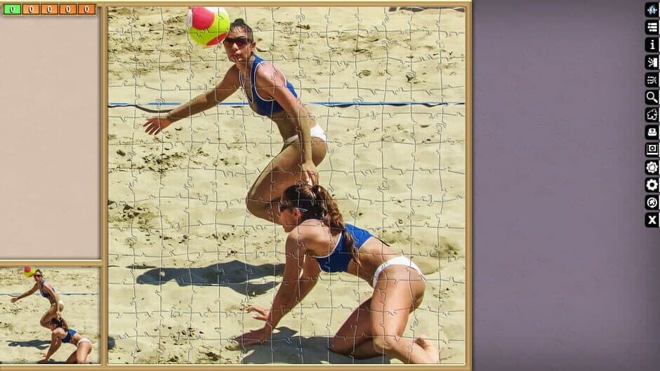 Скриншот 6 из Pixel Puzzles Ultimate: Beach Volleyball
