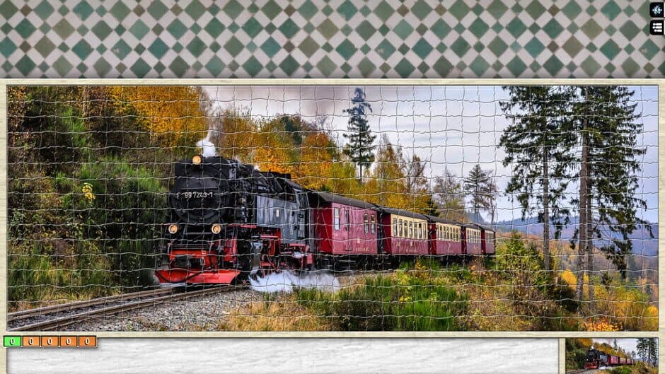 Скриншот 5 из Pixel Puzzles Ultimate: Trains