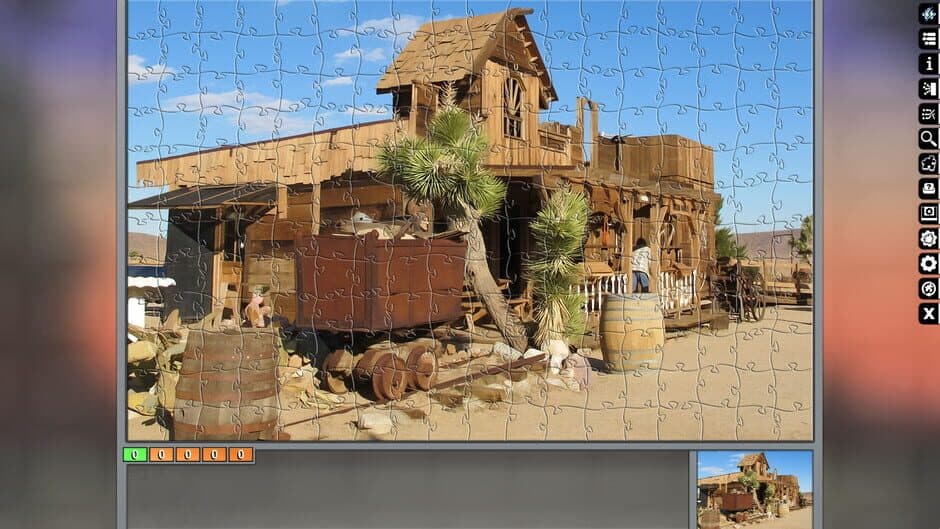 Скриншот 1 из Pixel Puzzles Ultimate: Wild West
