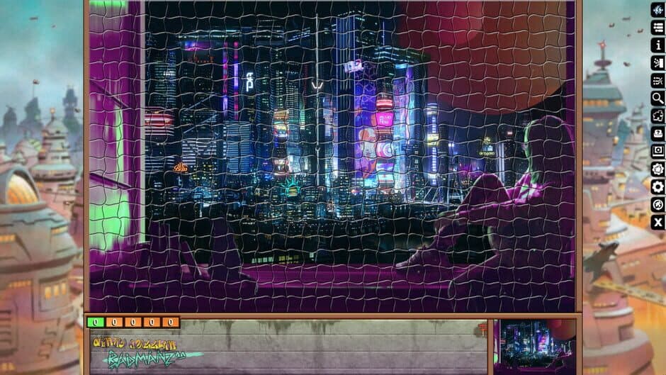 Скриншот 2 из Pixel Puzzles Ultimate: Cyberpunk