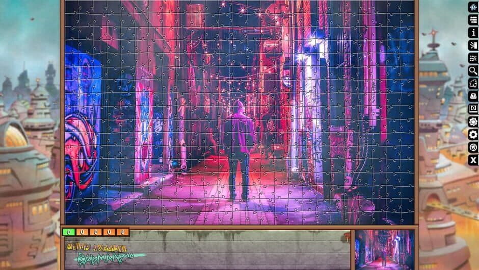 Скриншот 5 из Pixel Puzzles Ultimate: Cyberpunk
