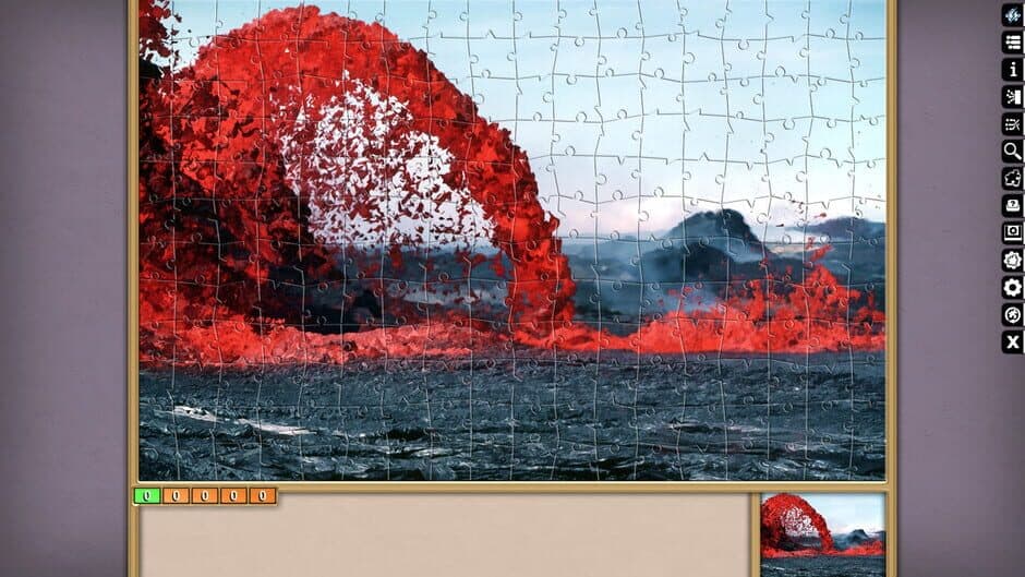 Скриншот 1 из Pixel Puzzles Ultimate: Volcanoes
