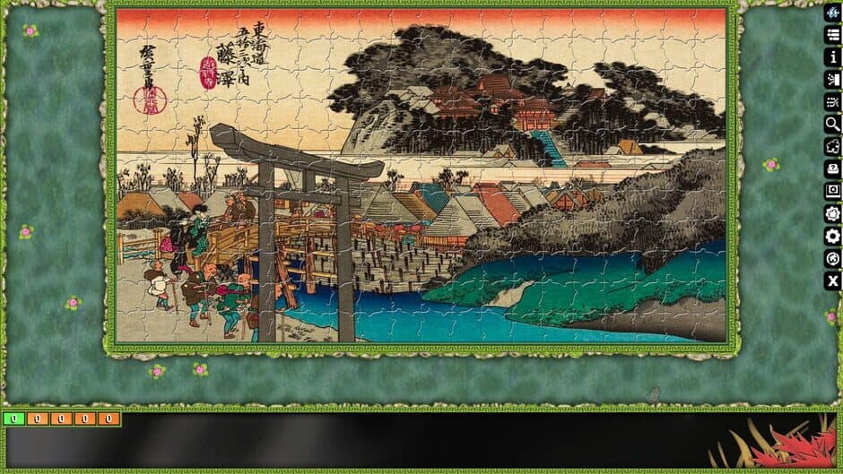 Скриншот 1 из Pixel Puzzles Ultimate: Ukiyo-e 2