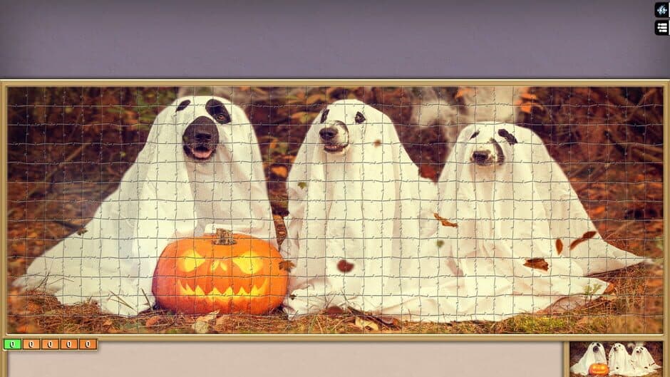 Скриншот 3 из Pixel Puzzles Ultimate: Halloween 2