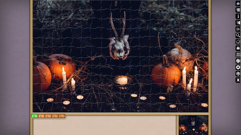 Скриншот 6 из Pixel Puzzles Ultimate: Halloween 2