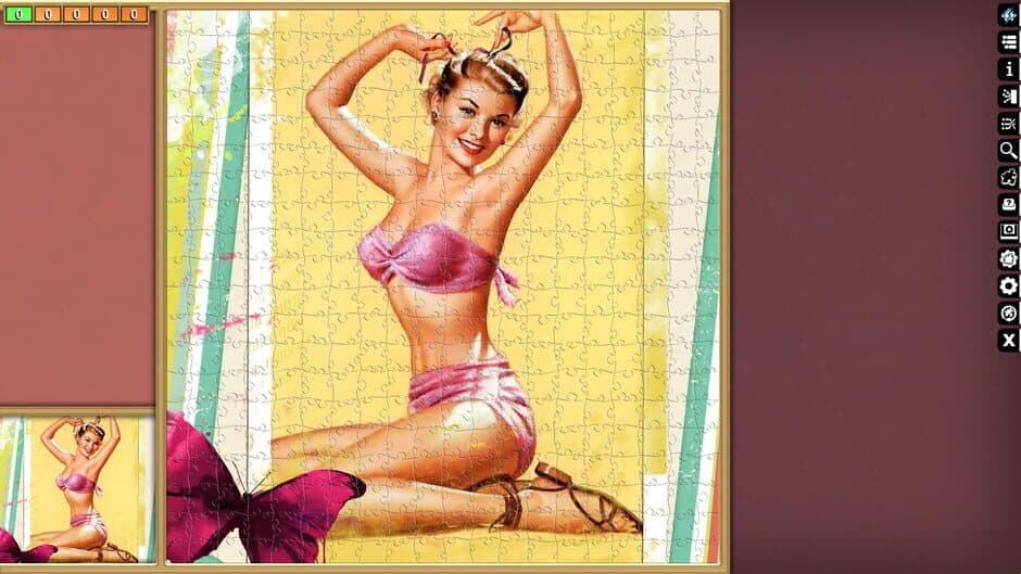 Скриншот 4 из Pixel Puzzles Ultimate: Pin-Ups