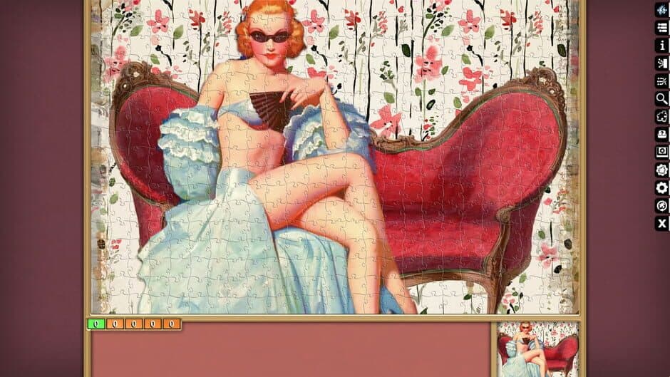 Скриншот 2 из Pixel Puzzles Ultimate: Pin-Ups