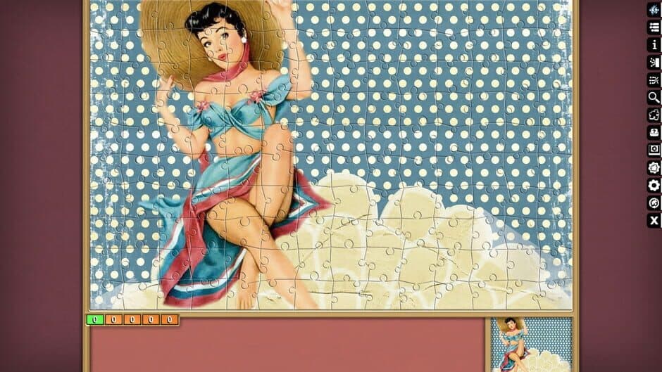 Скриншот 9 из Pixel Puzzles Ultimate: Pin-Ups