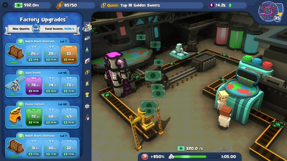 Скриншот 3 из Lazy Sweet Tycoon