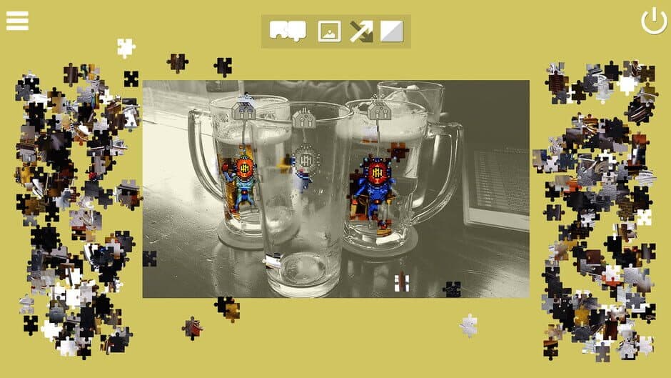 Скриншот 2 из Invisible Services: Pixel Art Jigsaw Puzzle