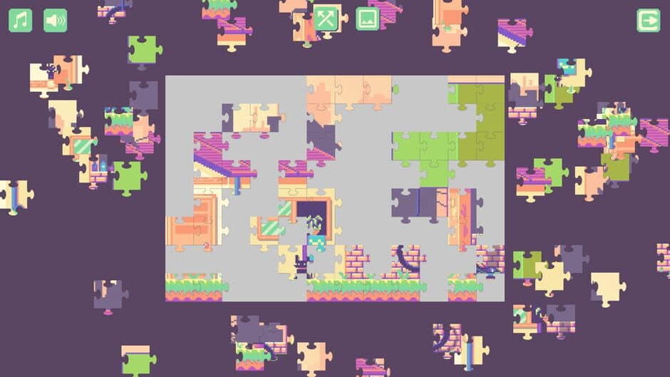 Скриншот 5 из Newton's Life at Home: Pixel Art Jigsaw Puzzle