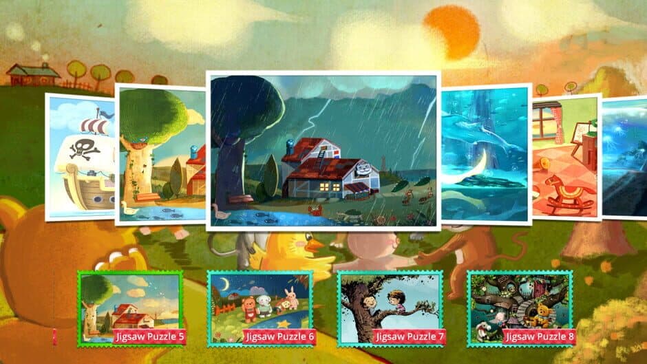 Скриншот 5 из Children's Jigsaw Puzzles: Magic Kindergarten