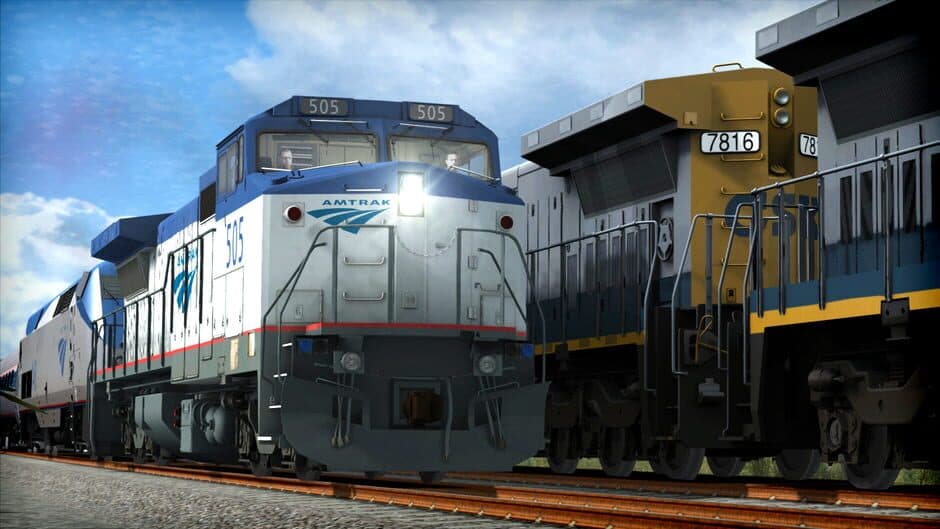 Скриншот 1 из Train Simulator 2021: Amtrak Dash 8-32BWH Loco
