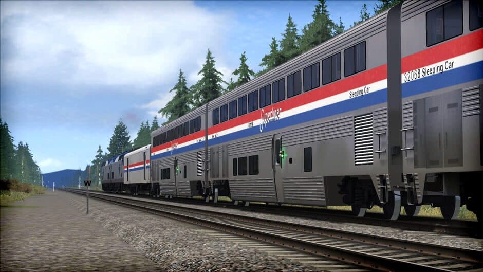 Скриншот 5 из Train Simulator 2021: Amtrak P42 DC 'Empire Builder' Loco