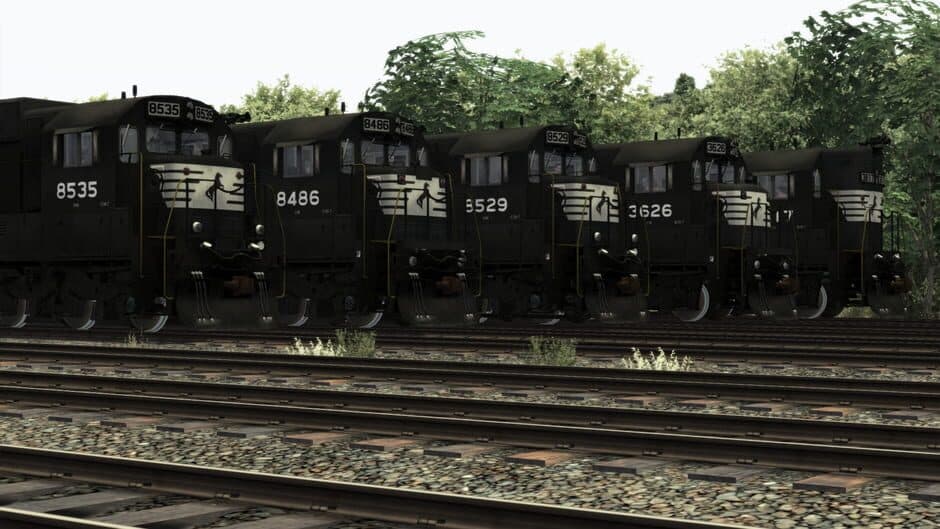 Скриншот 8 из Train Simulator 2021: Norfolk Southern Big 7s Loco