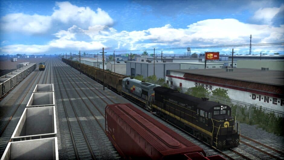 Скриншот 2 из Train Simulator 2021: Seaboard GE U36B Loco