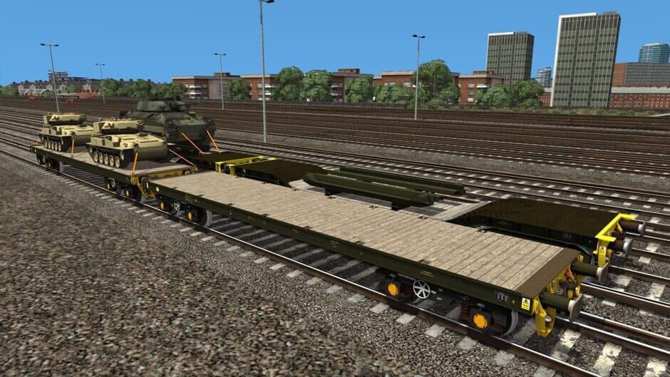 Скриншот 4 из Train Simulator: UK Military Wagon Pack