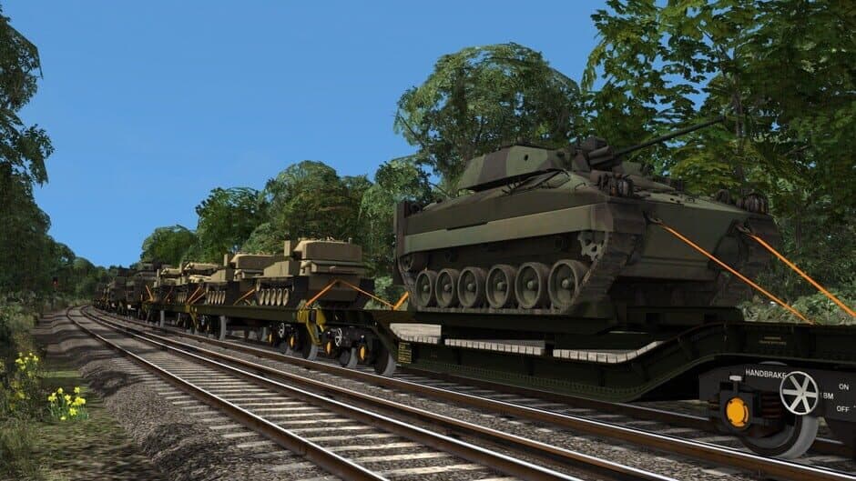 Скриншот 5 из Train Simulator: UK Military Wagon Pack