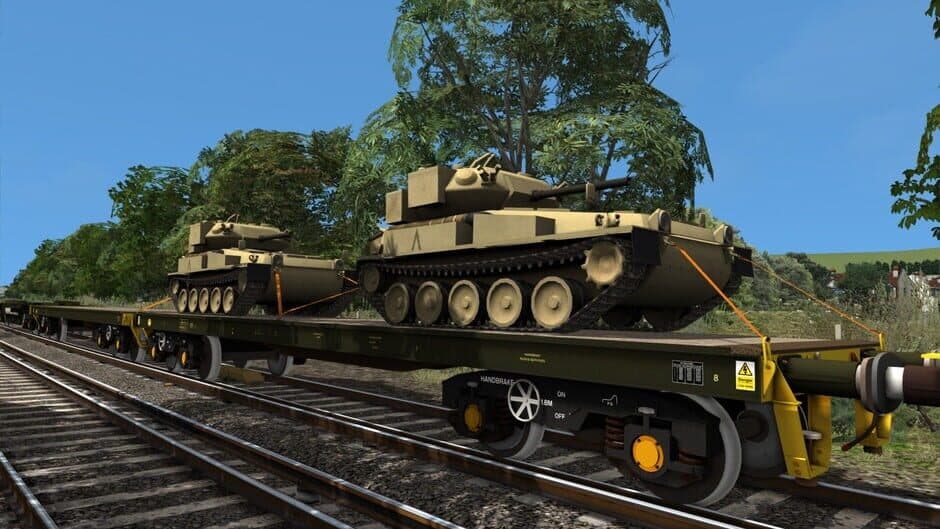 Скриншот 2 из Train Simulator: UK Military Wagon Pack