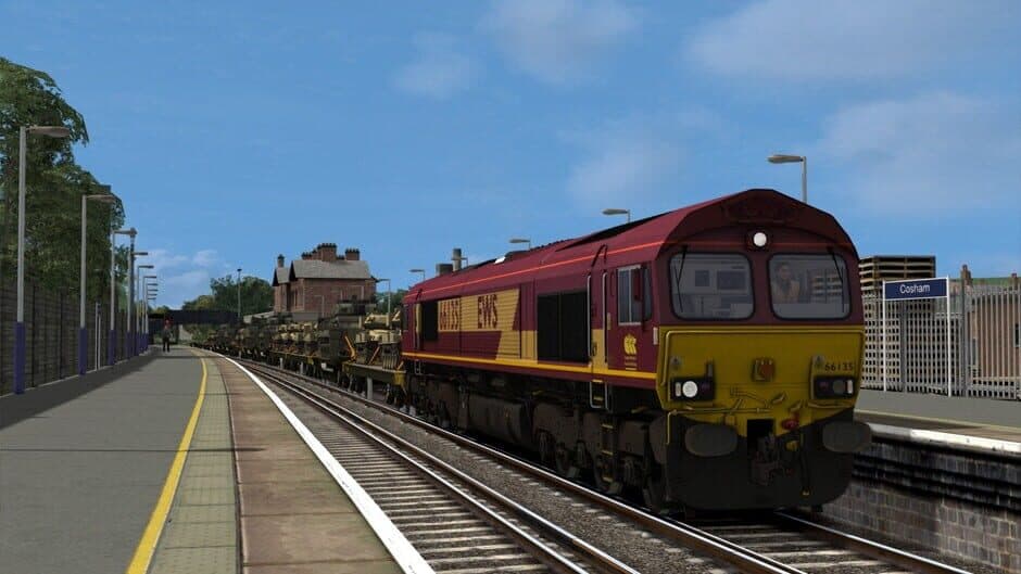 Скриншот 1 из Train Simulator: UK Military Wagon Pack