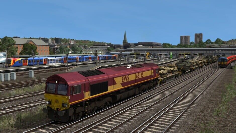 Скриншот 6 из Train Simulator: UK Military Wagon Pack