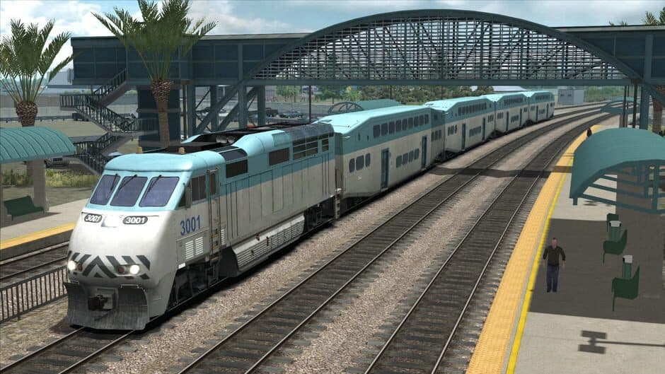 Скриншот 1 из Train Simulator 2021: San Diego Commuter Rail F59PHI Loco