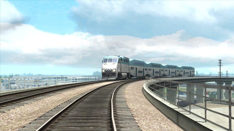 Скриншот 7 из Train Simulator 2021: San Diego Commuter Rail F59PHI Loco