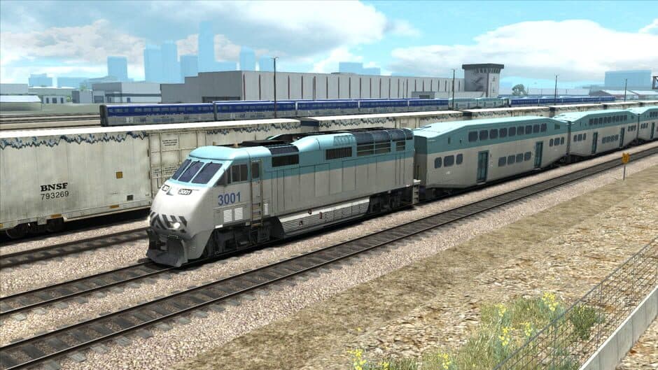 Скриншот 2 из Train Simulator 2021: San Diego Commuter Rail F59PHI Loco