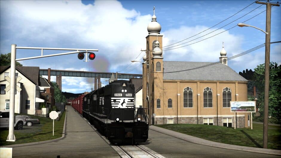 Скриншот 4 из Train Simulator 2021: Norfolk Southern SD40-2 High Nose Long Hood Forward Loco