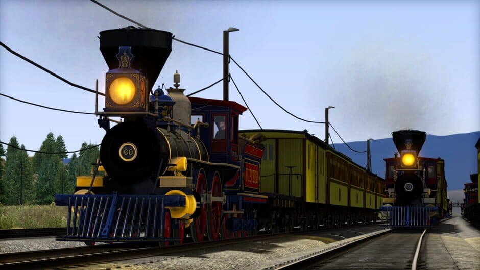 Скриншот 1 из Train Simulator 2021: CPRR 4-4-0 No. 60 'Jupiter' Steam Loco