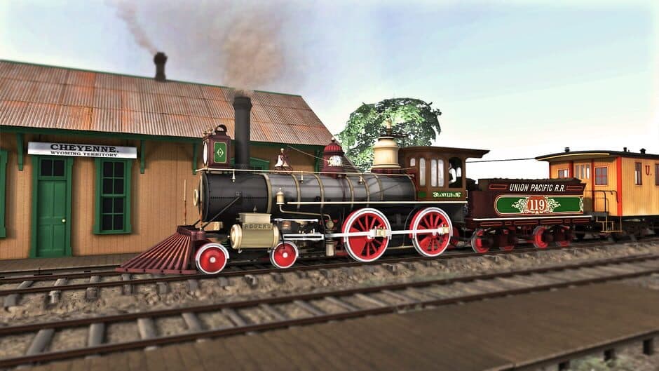 Скриншот 10 из Train Simulator 2021: Union Pacific No. 119 Steam Loco