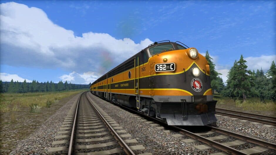 Скриншот 6 из Train Simulator 2021: Great Northern F7 'Empire Builder' Loco
