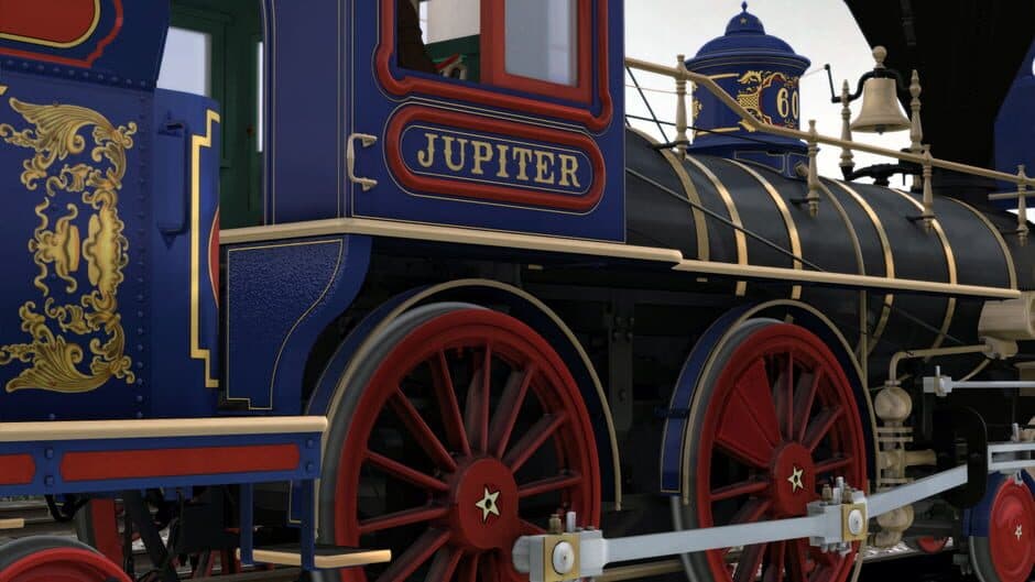 Скриншот 5 из Train Simulator 2021: CPRR 4-4-0 No. 60 'Jupiter' Steam Loco