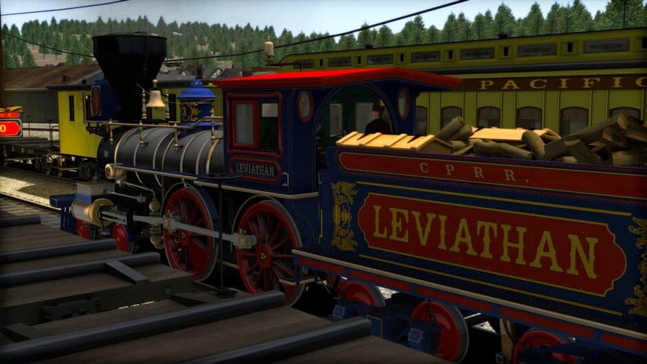 Скриншот 3 из Train Simulator 2021: CPRR 4-4-0 No. 60 'Jupiter' Steam Loco